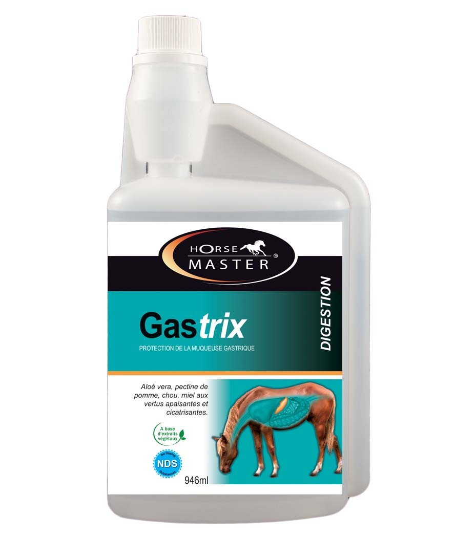 GASTRIX Naturalastroprotector for horses. Prevents ulcer formation 946 ml Horse