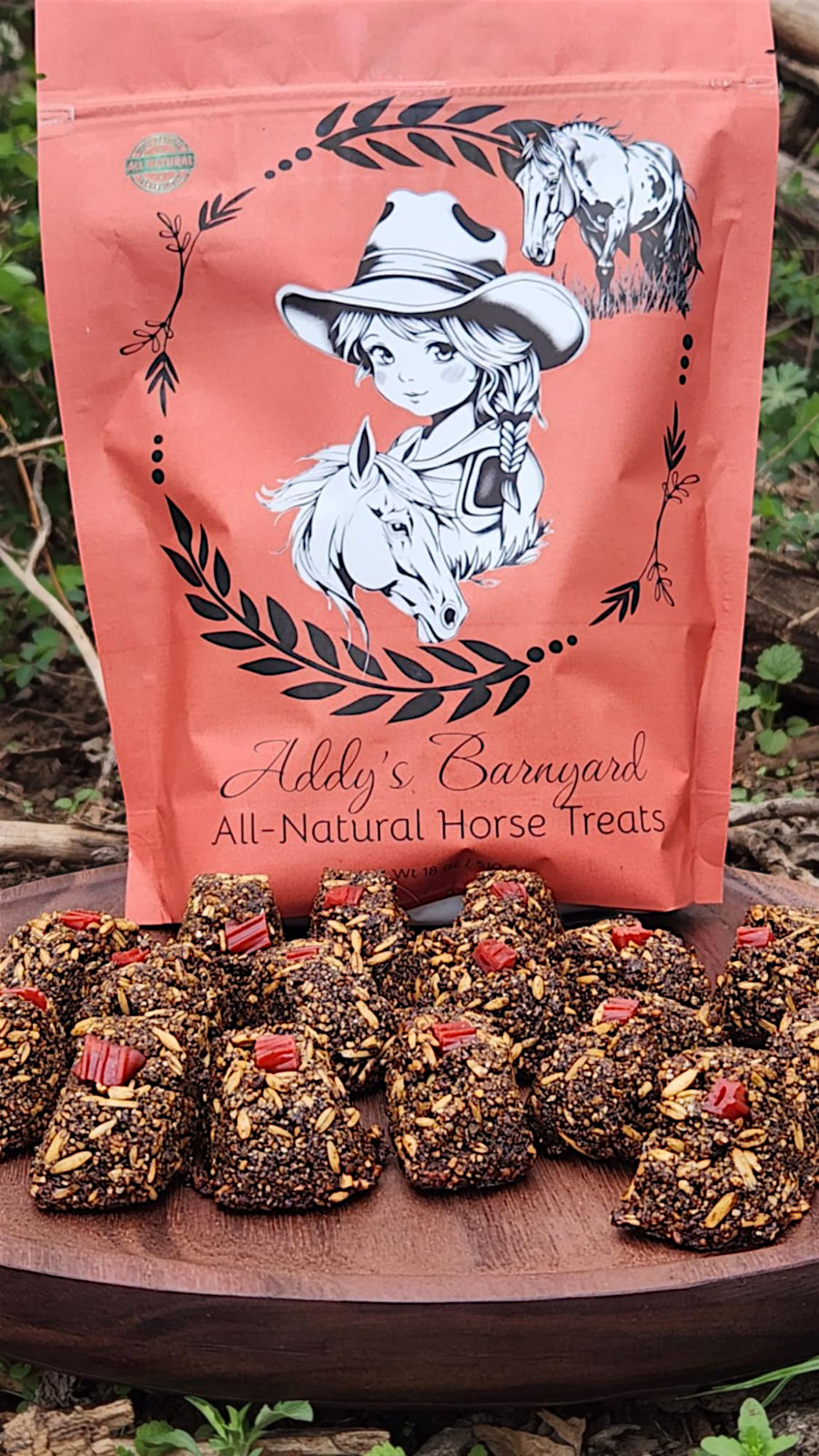 All-Natural Horse Treats: Healthy, Zero Preservatives (30 OZ)