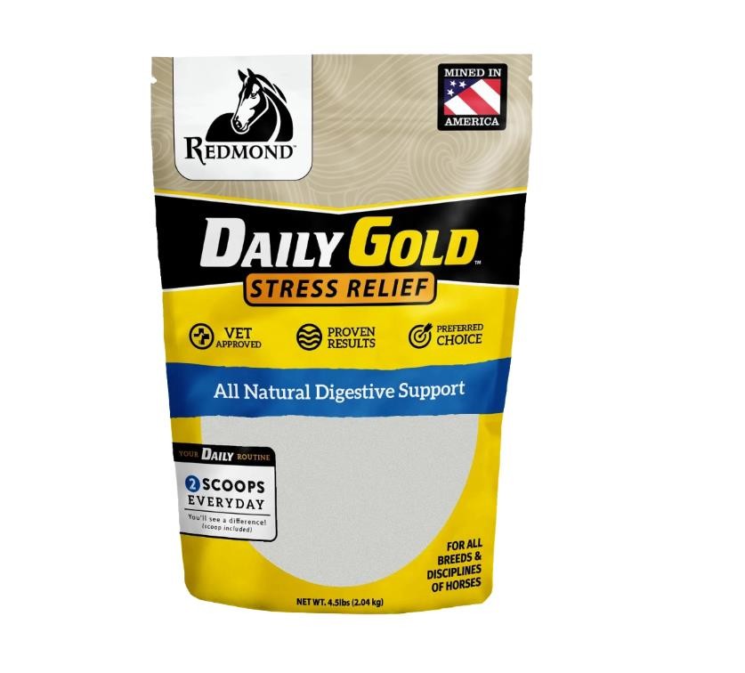 Redmond Daily Gold Stress Relief Digestive Support Horse Minerals 4.5lb 330707