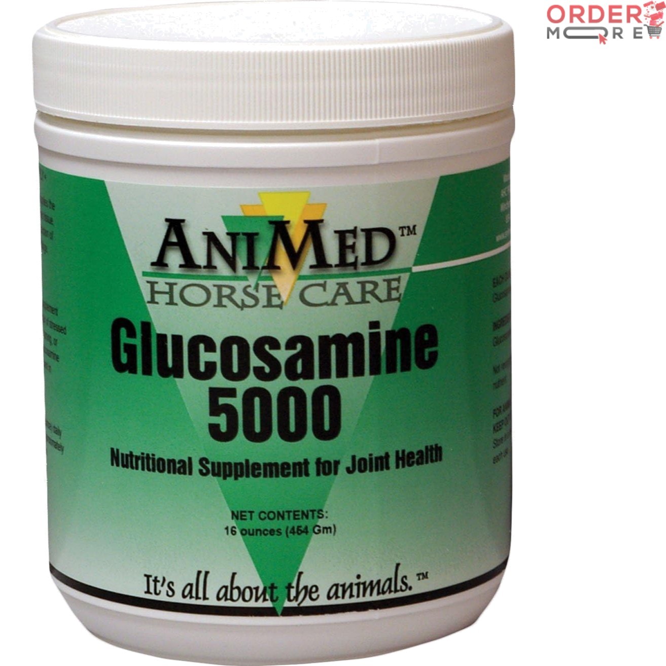 Horse Glucosamine Supplement 5000 Powder Support Joint Health 16 oz