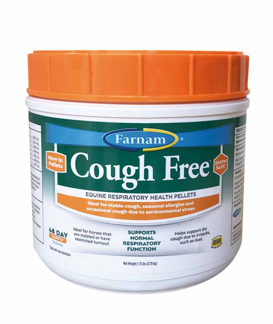 COUGH FREE Natural supplement for horses with bolsage and allergies 453 g Farnam