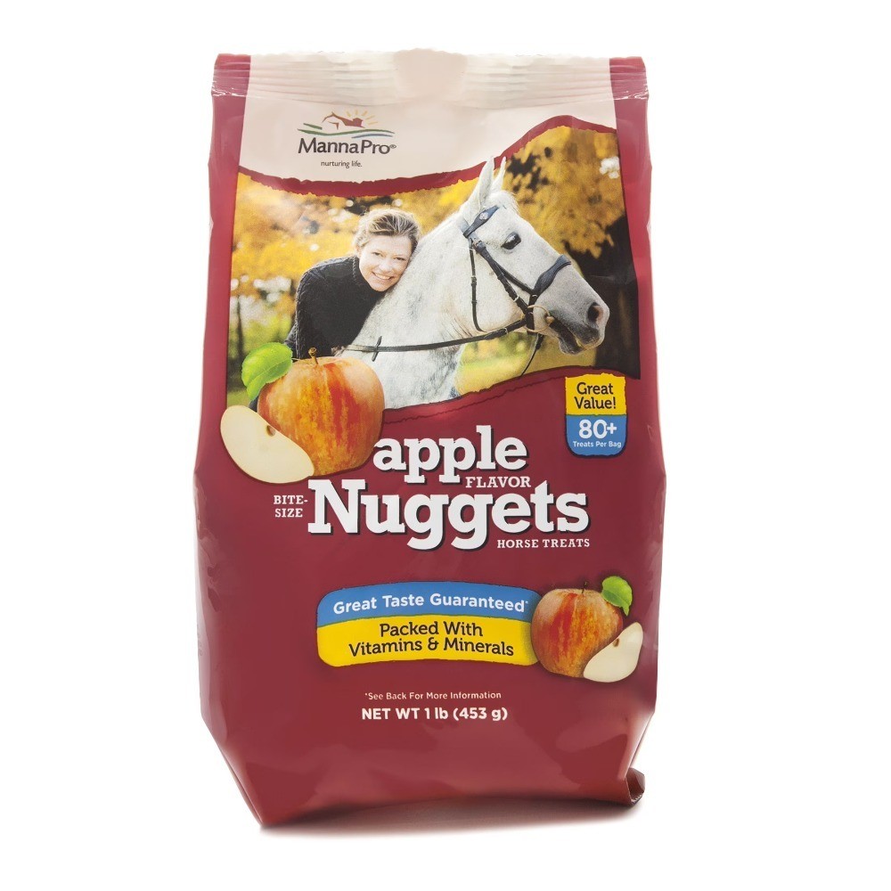 Flavored Bite-Sized Nuggets Horse Treats, 1 Pounds