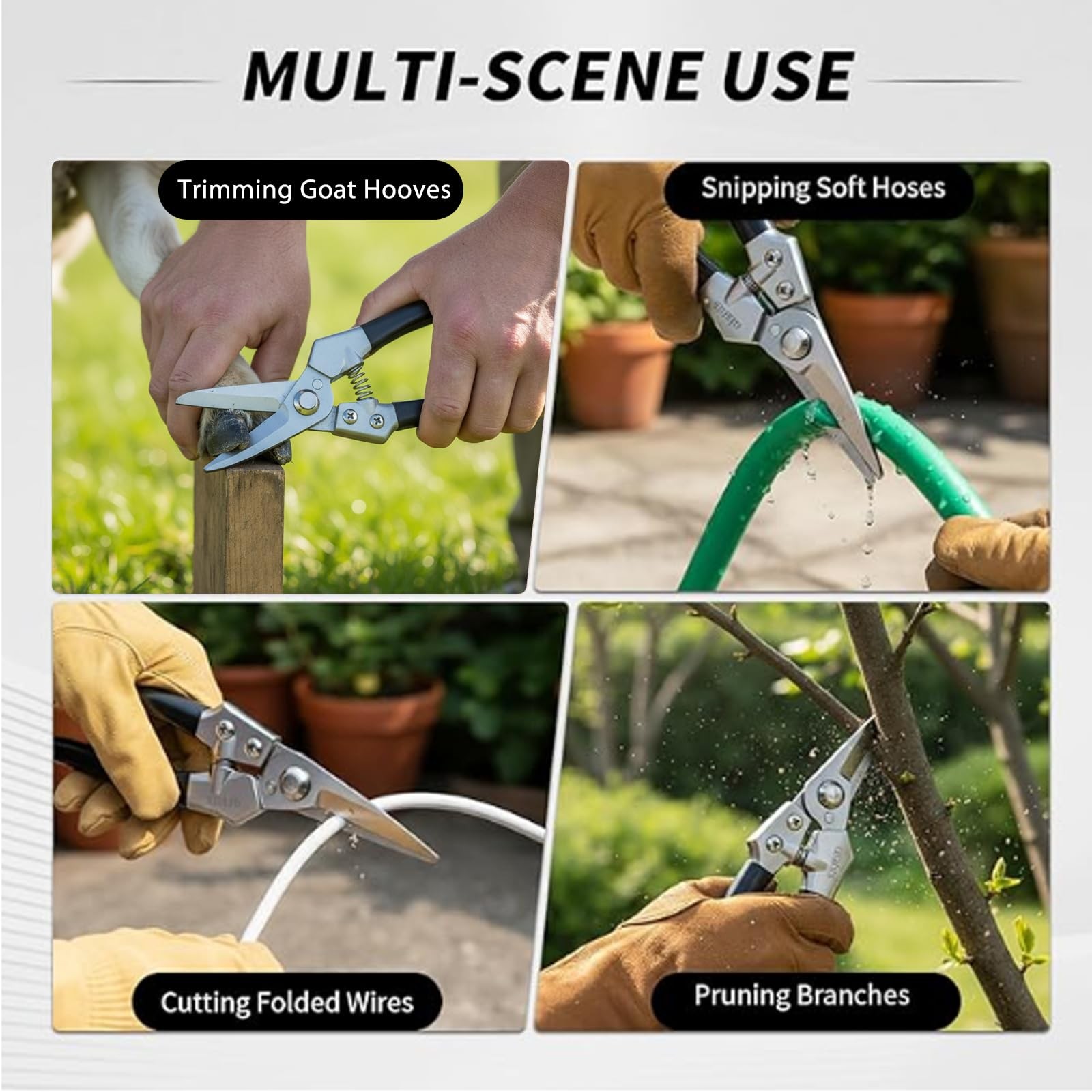 Goat Hoof Trimmers, Sheep Shears, Hoof Kit, Farrier Tools, Nippers, Horse Gro…