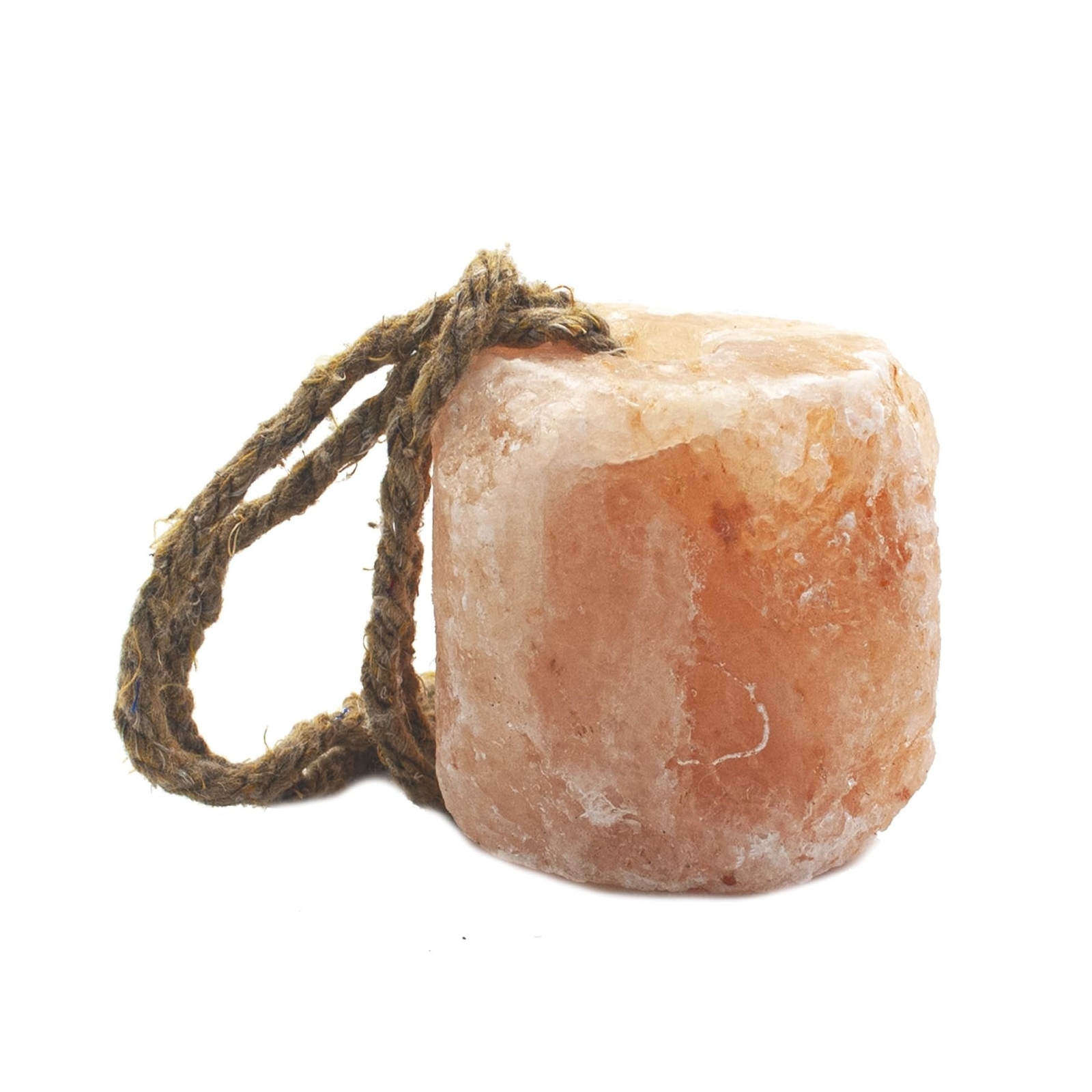 Himalayan Salt Lick Natural Minerals Block on Rope for Horses,Cattles,Deer,Go…