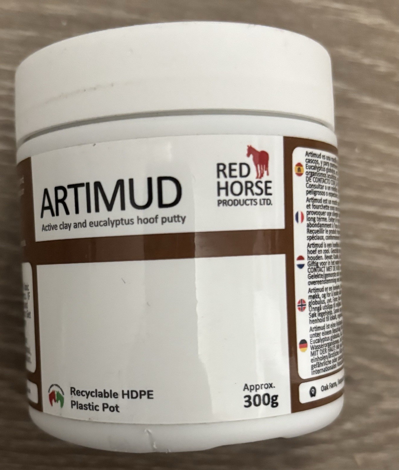 Red Horse Products – Artimud Hoof Clay ( 300g )