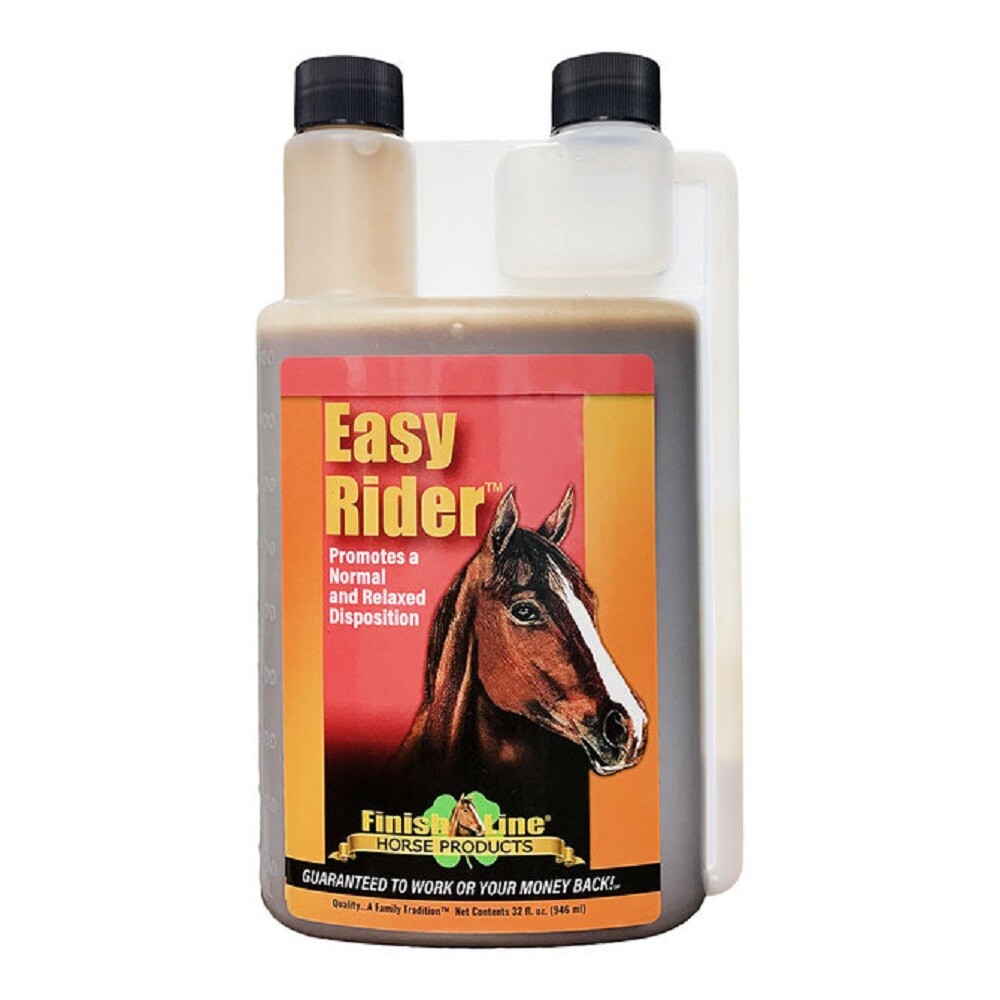 EASY RIDER Horse Supplement 32 oz. Liquid Maple flavor for horses’ relaxation