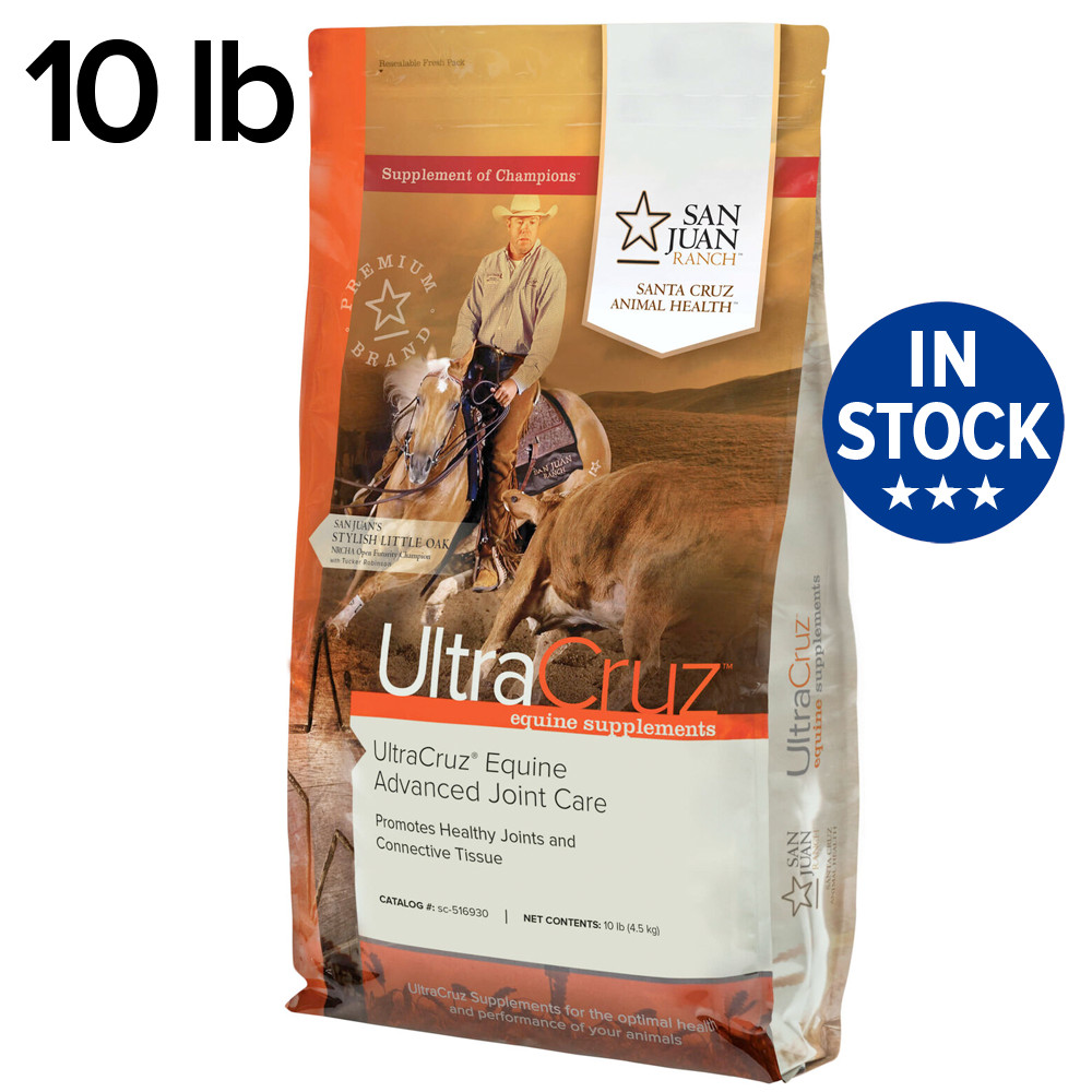 UltraCruz Equine Advanced Joint Supplement for Horses, 10 lb, Pellet (36 Days)