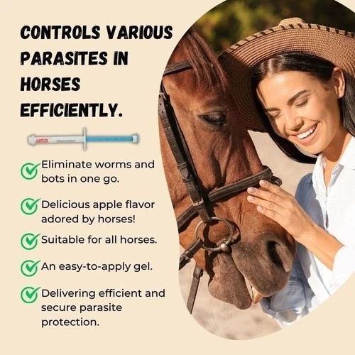 1-2 Pack In Box Paste Horse Dewormer Apple Flavor wormer