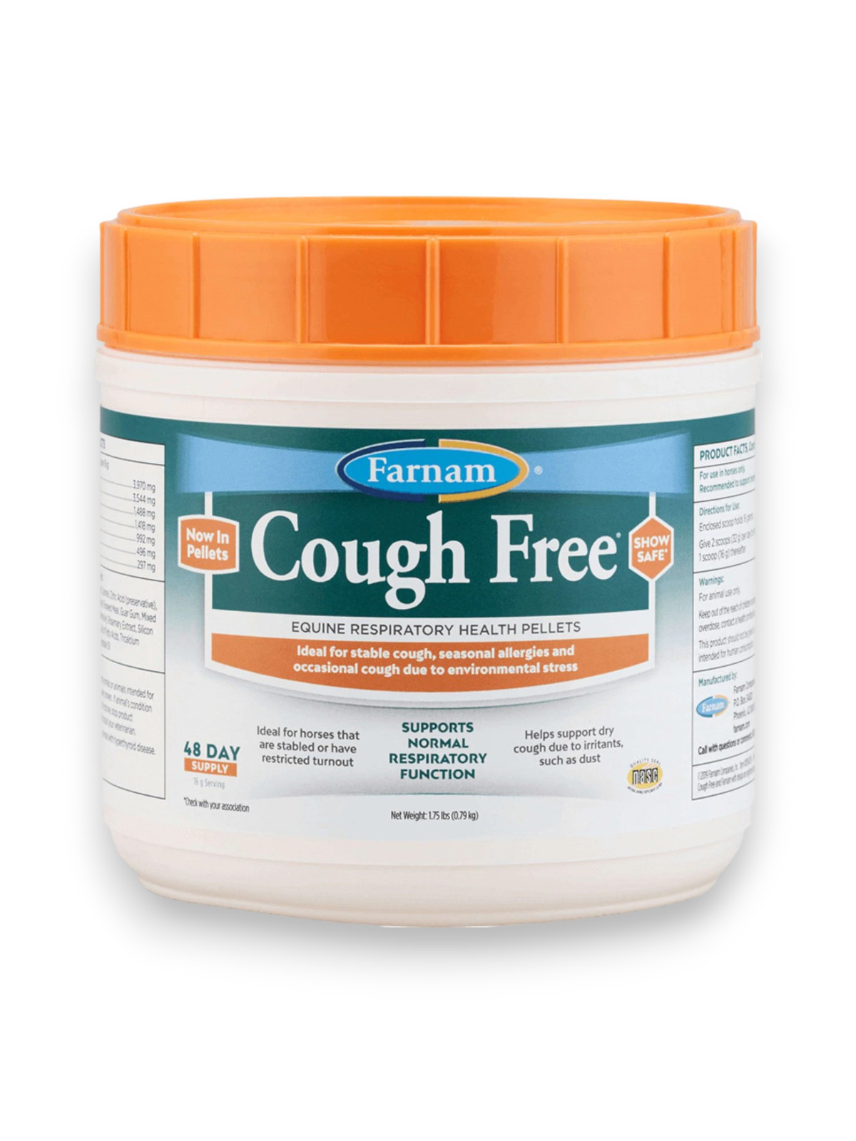 Cough Free® Equine Respiratory Health Pellets 1.75 lbs