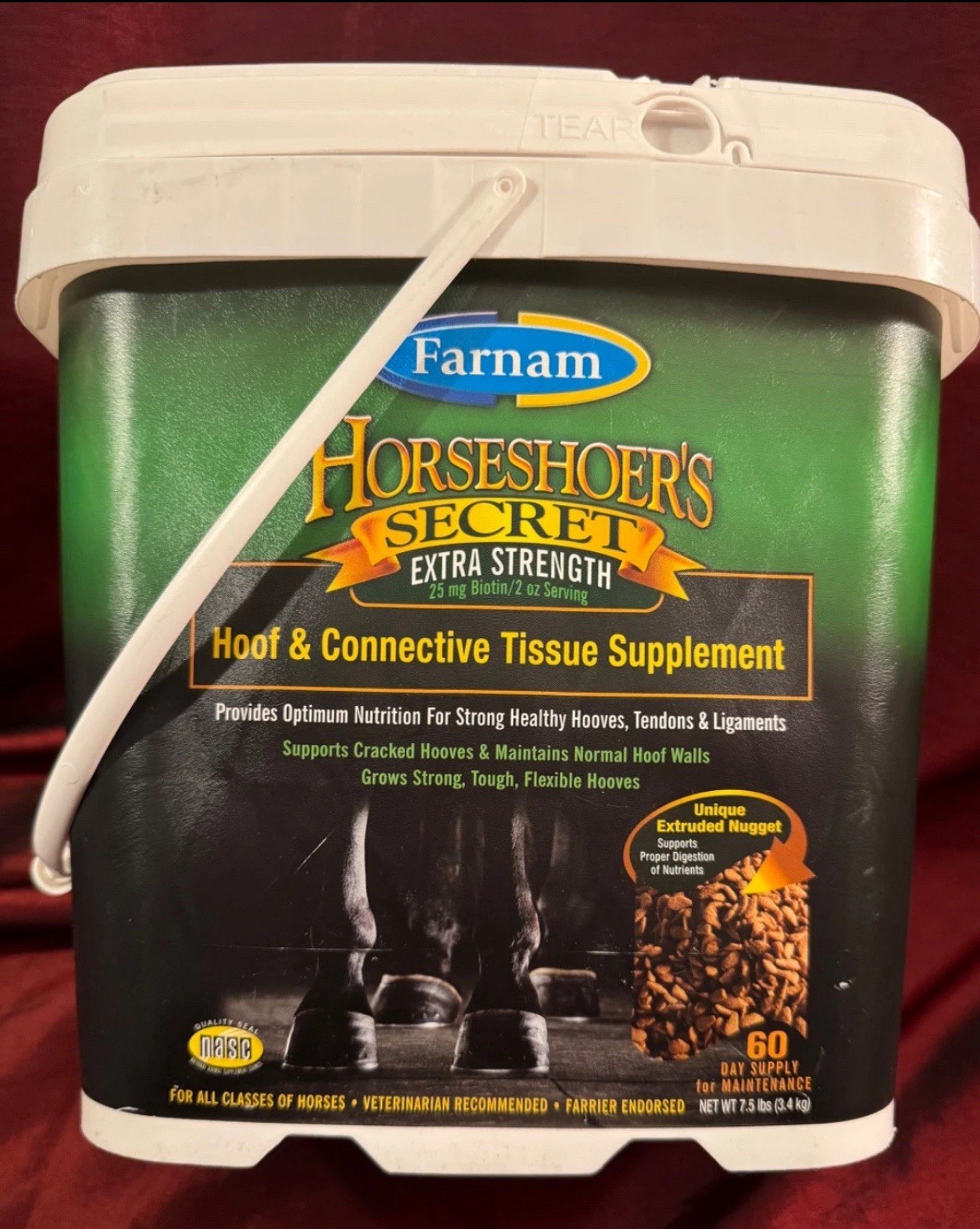 *Read* Horseshoer’s Secret Extra Strength Hoof & Connective Tissue 7.5 lb
