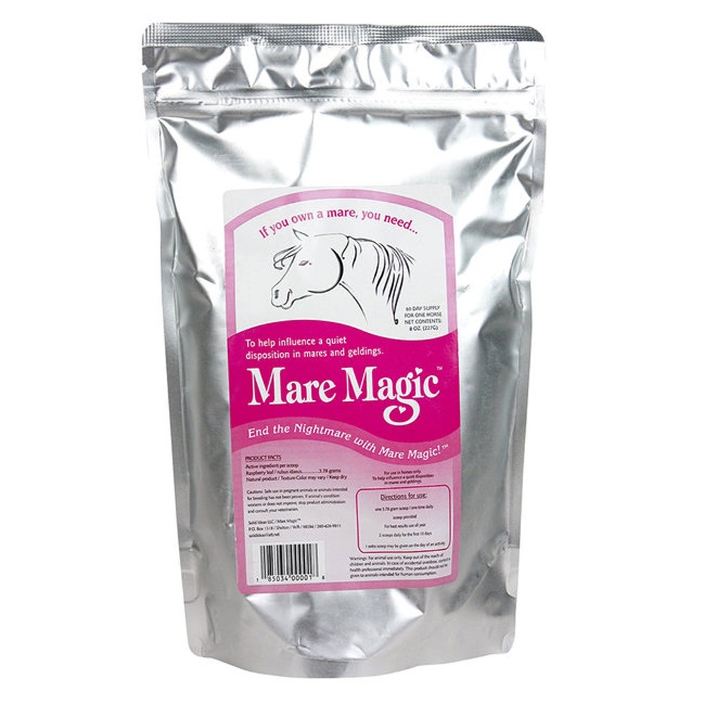 69RJ Mare Magic Calming Palatable Natural Herble Supplement Raspberry Leaf