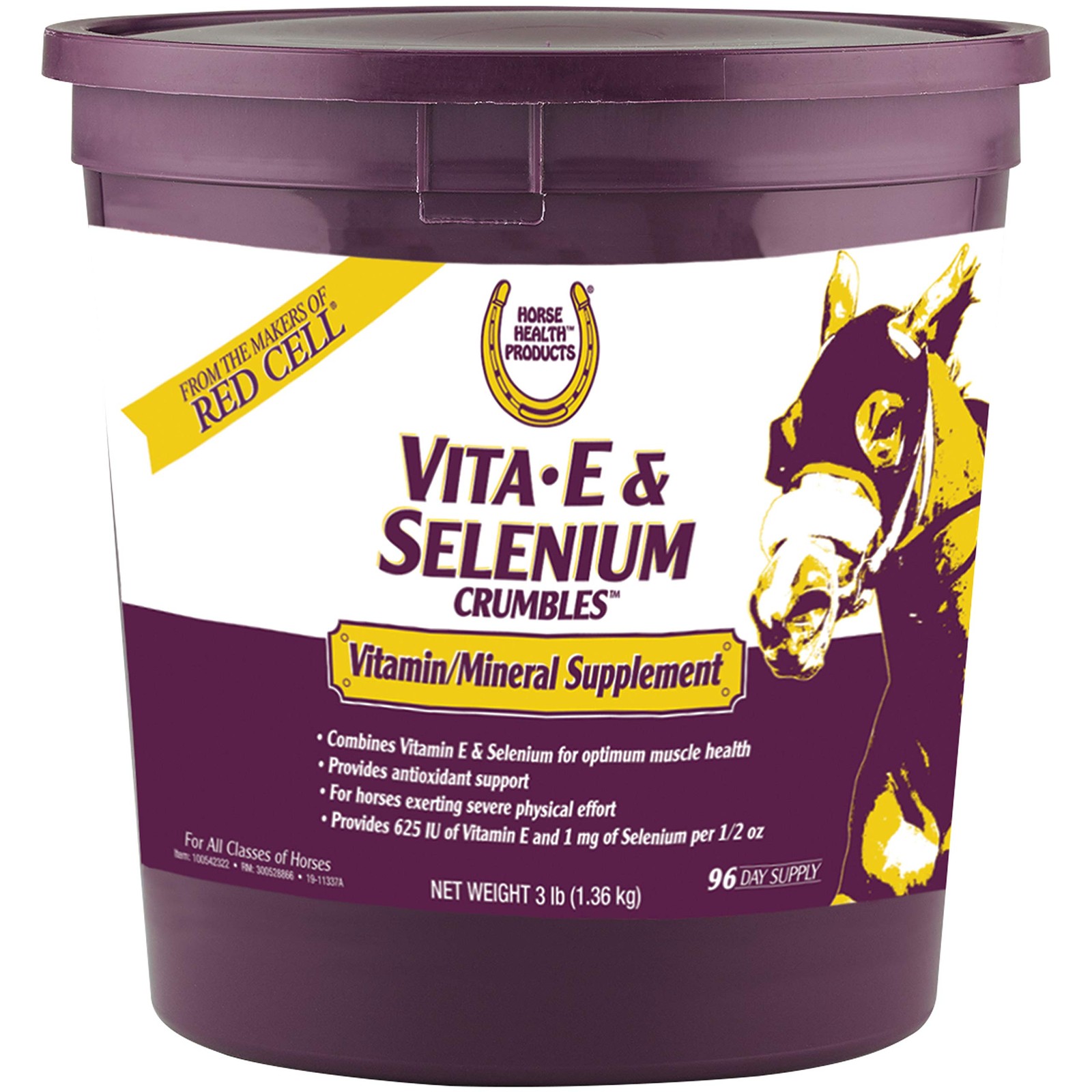 Vita E & Selenium Crumbles , Supports Optimal Muscle & Antioxidant Support, S…