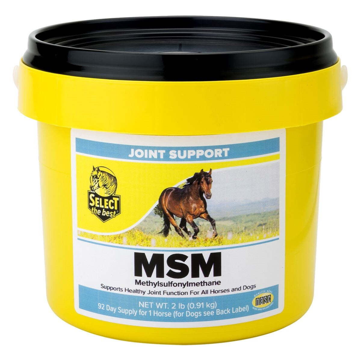 New MSM JOINT SUPPLEMENT FOR HORSES 2 lbs. For healthy joint support Circulation