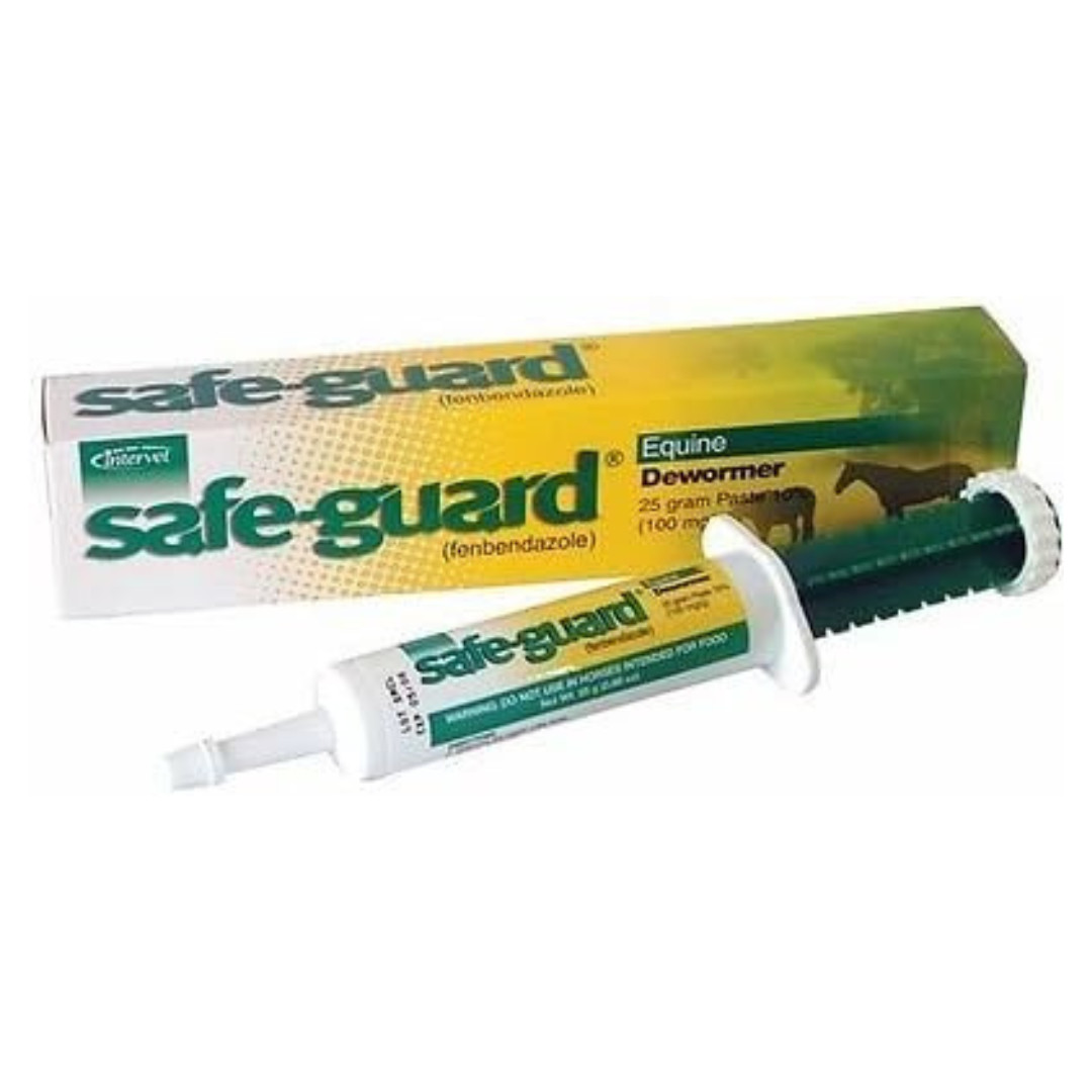 Safe-Guard Equine Paste 10% Fenbendazole Horse Wormer Control Lungworm Stomach a