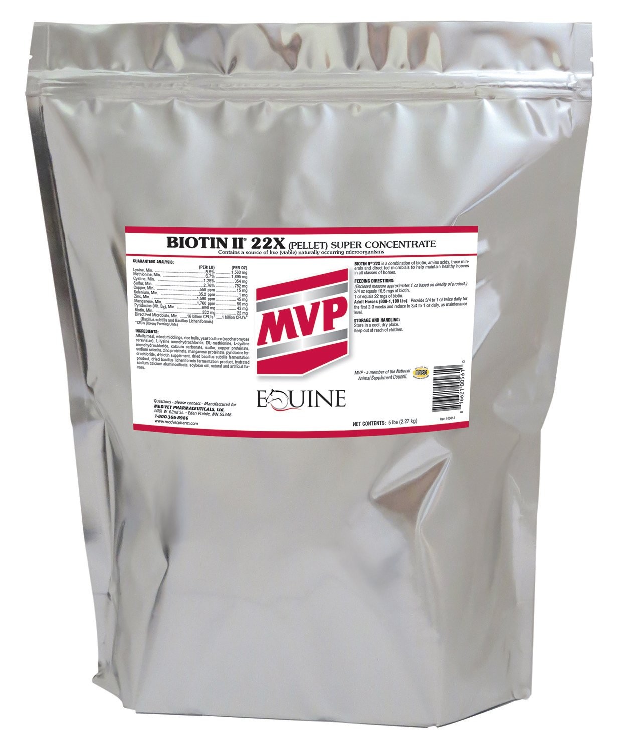 Biotin II 22X (5lb) Hoof for Horses