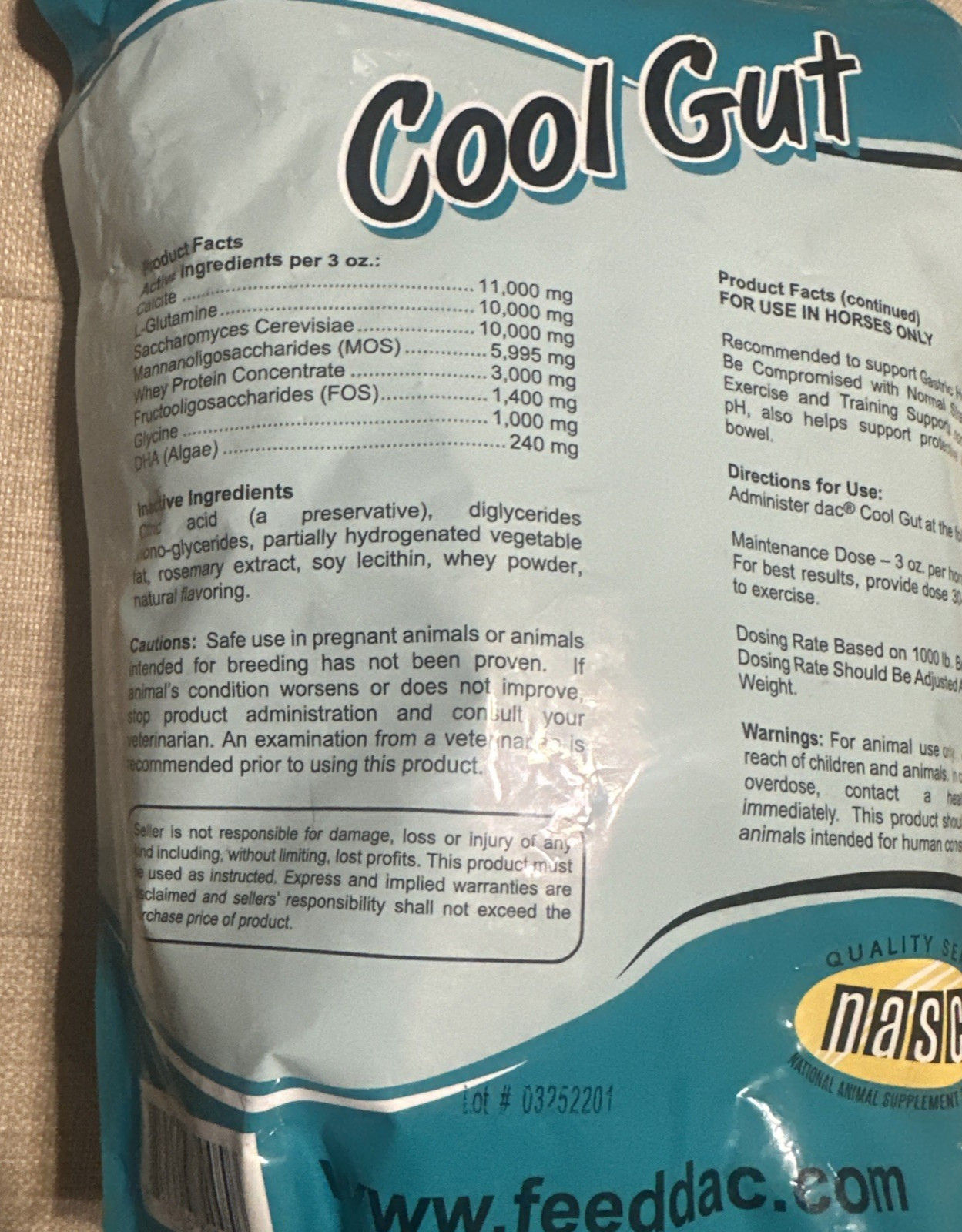 COOL GUT 5LBS