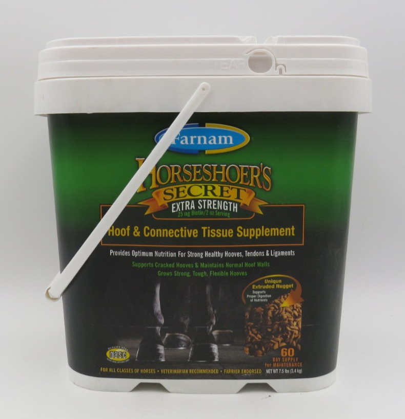 Farnam Horseshoer’s Secret Extra Strength Hoof & Connective Tissue 7.5 lb 60 Day