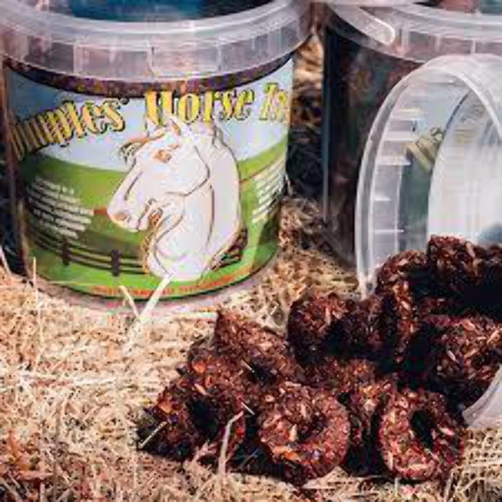 3 lbs. pounds of DIMPLES HORSE TREATS w/ Pill pocket Great tasting Horse reward