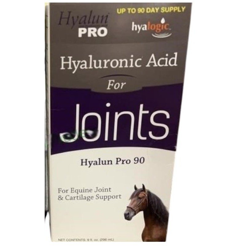 Hyalogic Hyalun PRO 90 – Equine Joints – 90 Days– 30mg Pure Hyaluronic Acid (HA)