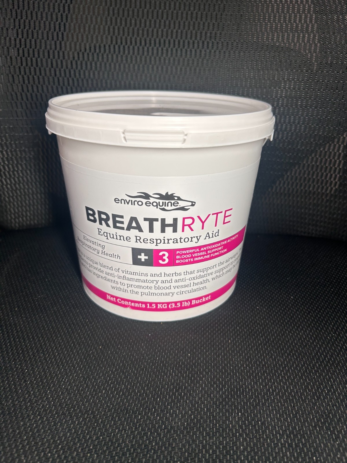 Enviro Equine Breatheryte Powder Horse Breathing Supplement, 3.5 LB, 10/21/2026