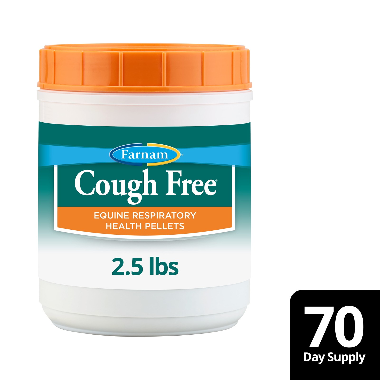Farnam Cough Free Equine Respiratory Health Pellets, Provides respiratory suppor