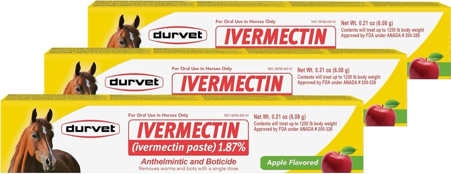 ANTI-PARASITE HORSE DEWORMER 12mg IVAENORM